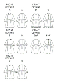 Back view of pattern B3268