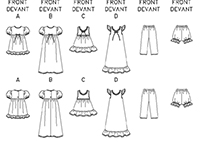 Back view of pattern B6659