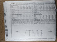 Back view of pattern M6164
