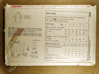 Back view of pattern S6767