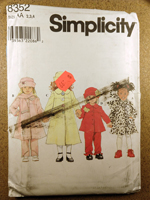 Front view of pattern S8352