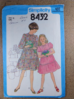 Front view of pattern S8432