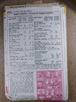 Back view of pattern S8761