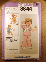 Front view of pattern S8844