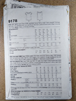 Back view of pattern S9178